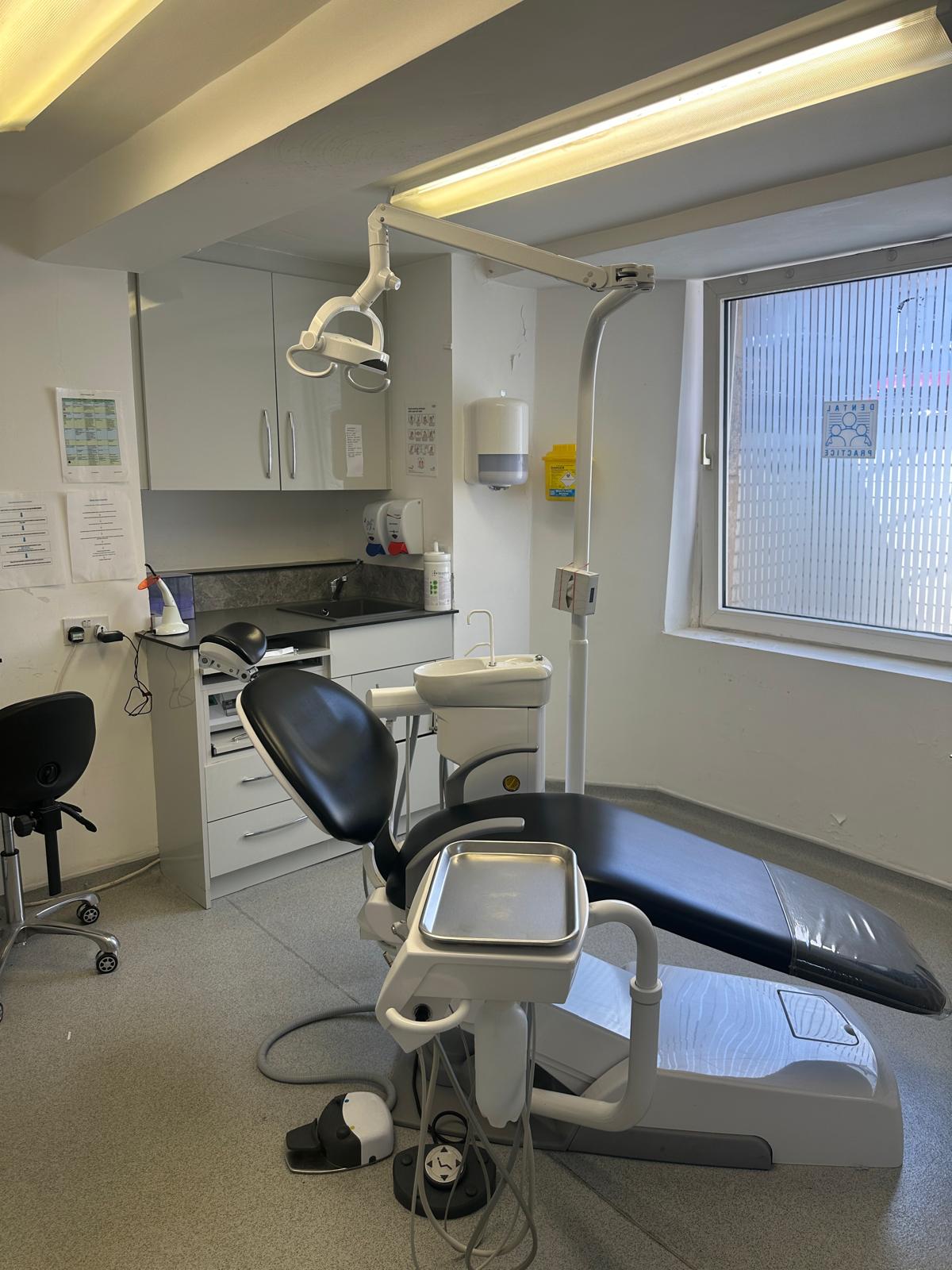 Dental treatment room at London Road Dental Practice